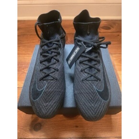 Nike Zoom Superfly 10 Elite FG "Deep Jungle Black" FQ1454-002 Cleats Men Sz 12.5 - Picture 3 of 5